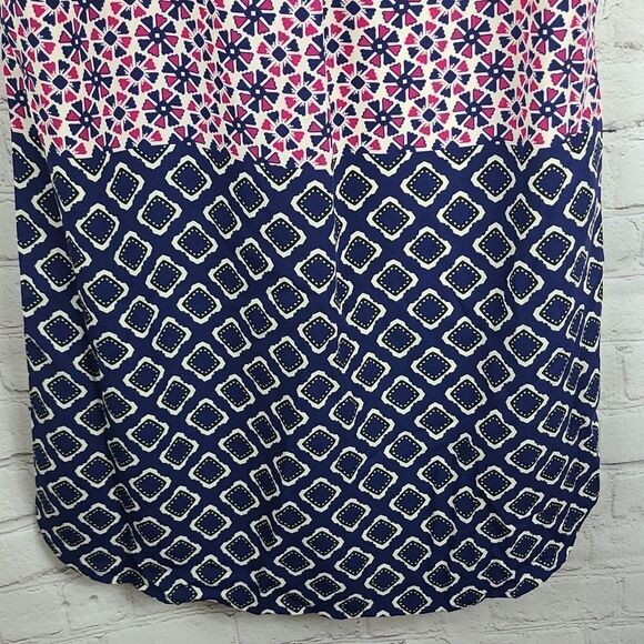 Urban Outfitters Skies are Blue Sleeveless Shift Tank Dress Colorful Pink Floral - Picture 5 of 14